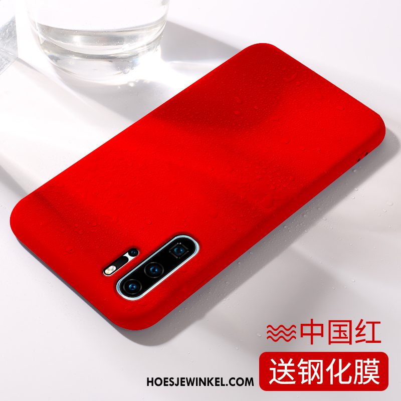 Huawei P30 Pro Hoesje Trendy Merk Nieuw Net Red, Huawei P30 Pro Hoesje Mobiele Telefoon Hoes