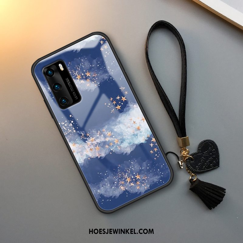 Huawei P40 Hoesje Hoes Mobiele Telefoon All Inclusive, Huawei P40 Hoesje Net Red Siliconen