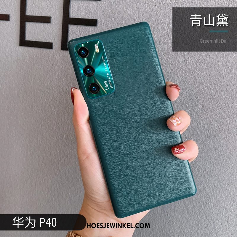 Huawei P40 Hoesje Purper Dun All Inclusive, Huawei P40 Hoesje Bescherming Trendy Merk