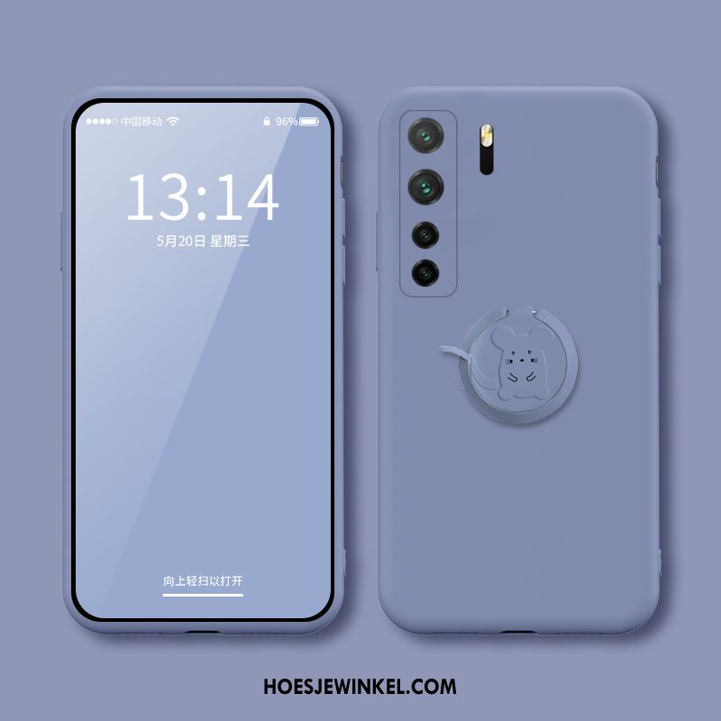 Huawei P40 Lite 5g Hoesje Effen Kleur Scheppend Mobiele Telefoon, Huawei P40 Lite 5g Hoesje Zacht Ondersteuning