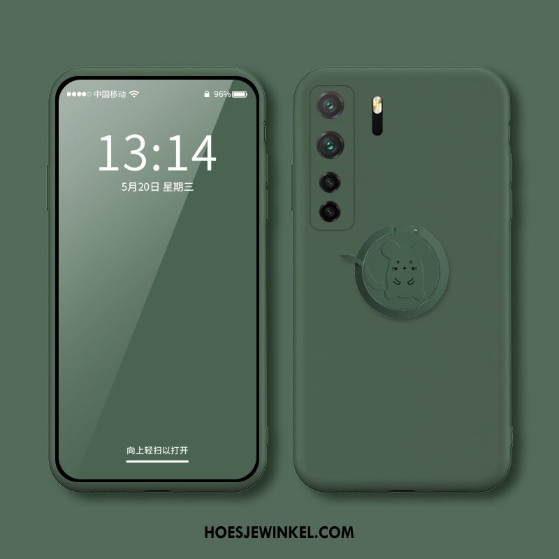 Huawei P40 Lite 5g Hoesje Effen Kleur Scheppend Mobiele Telefoon, Huawei P40 Lite 5g Hoesje Zacht Ondersteuning