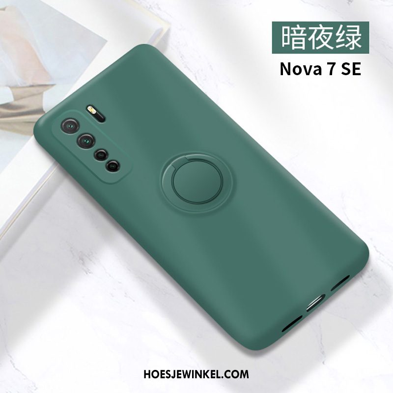 Huawei P40 Lite 5g Hoesje Hoes Anti-fall All Inclusive, Huawei P40 Lite 5g Hoesje Zacht Ring