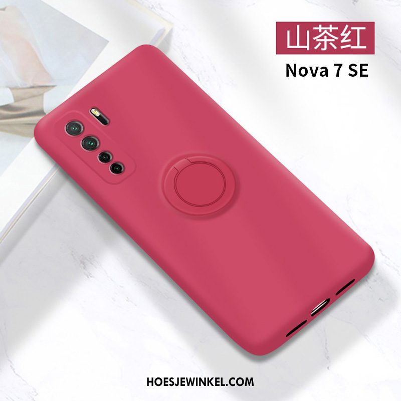 Huawei P40 Lite 5g Hoesje Hoes Anti-fall All Inclusive, Huawei P40 Lite 5g Hoesje Zacht Ring