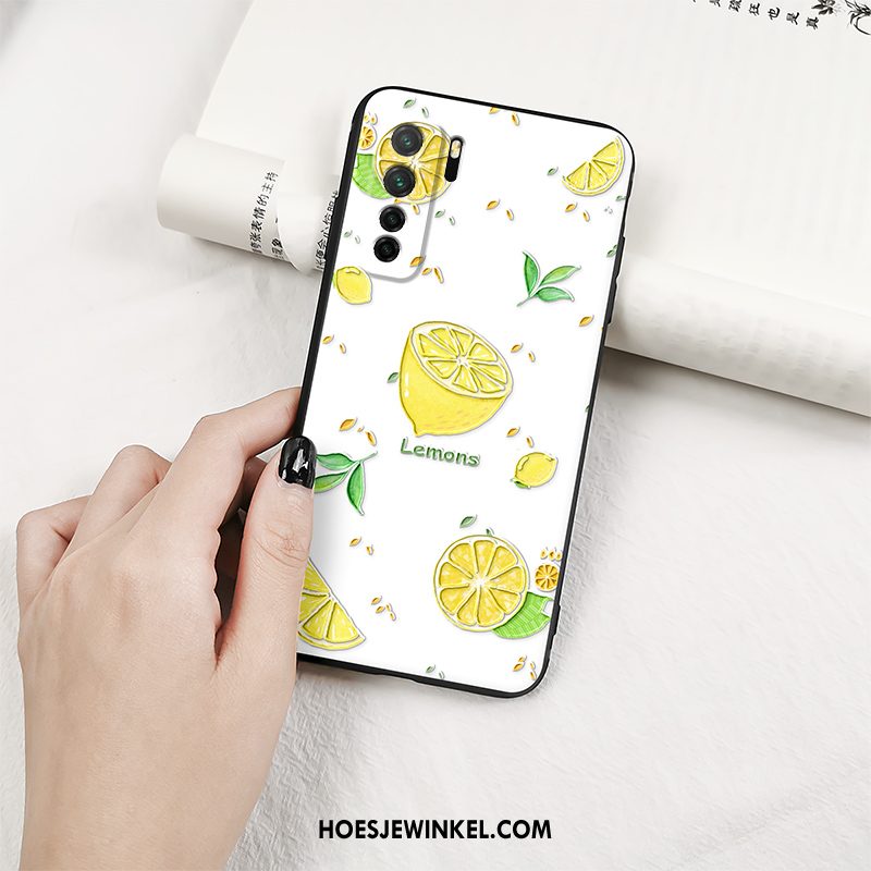 Huawei P40 Lite 5g Hoesje Hoes Groen Schrobben, Huawei P40 Lite 5g Hoesje Zacht Nieuw