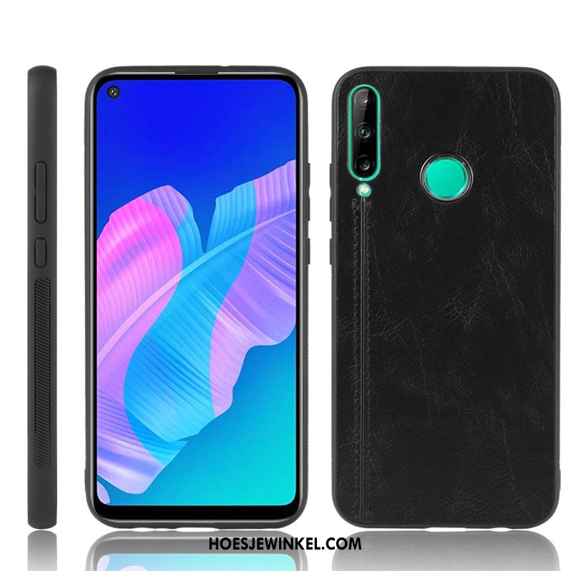 Huawei P40 Lite E Hoesje Hard Blauw Patroon, Huawei P40 Lite E Hoesje Mobiele Telefoon Bescherming