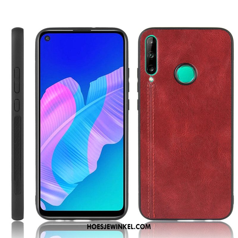 Huawei P40 Lite E Hoesje Hard Blauw Patroon, Huawei P40 Lite E Hoesje Mobiele Telefoon Bescherming