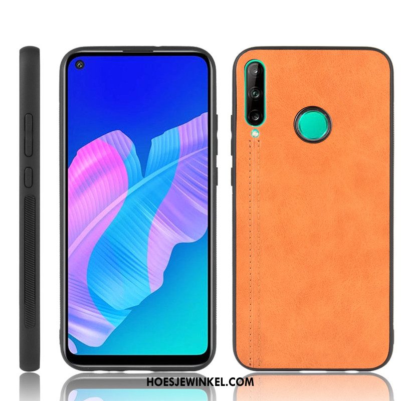 Huawei P40 Lite E Hoesje Hard Blauw Patroon, Huawei P40 Lite E Hoesje Mobiele Telefoon Bescherming