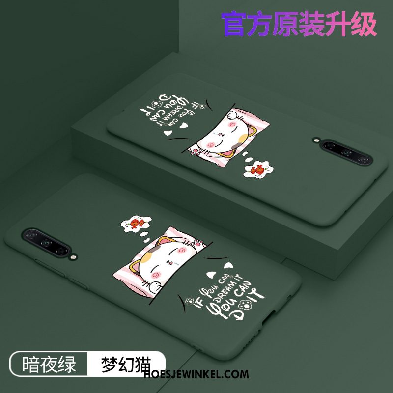 Huawei P40 Lite E Hoesje Zacht Mobiele Telefoon Anti-fall, Huawei P40 Lite E Hoesje Groen Siliconen