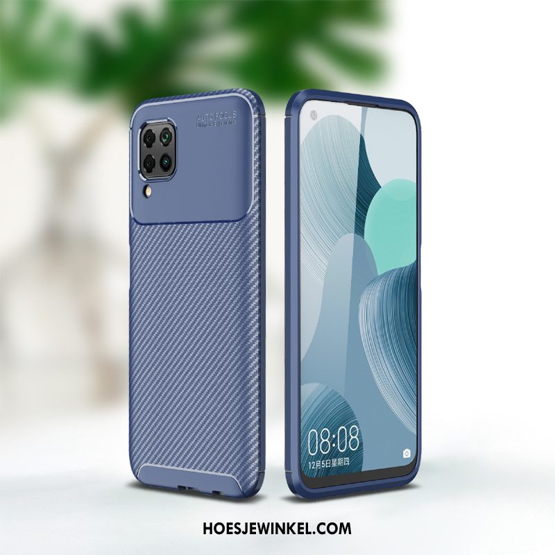 Huawei P40 Lite Hoesje Accessoires Anti-fall Siliconen, Huawei P40 Lite Hoesje Zacht Bescherming