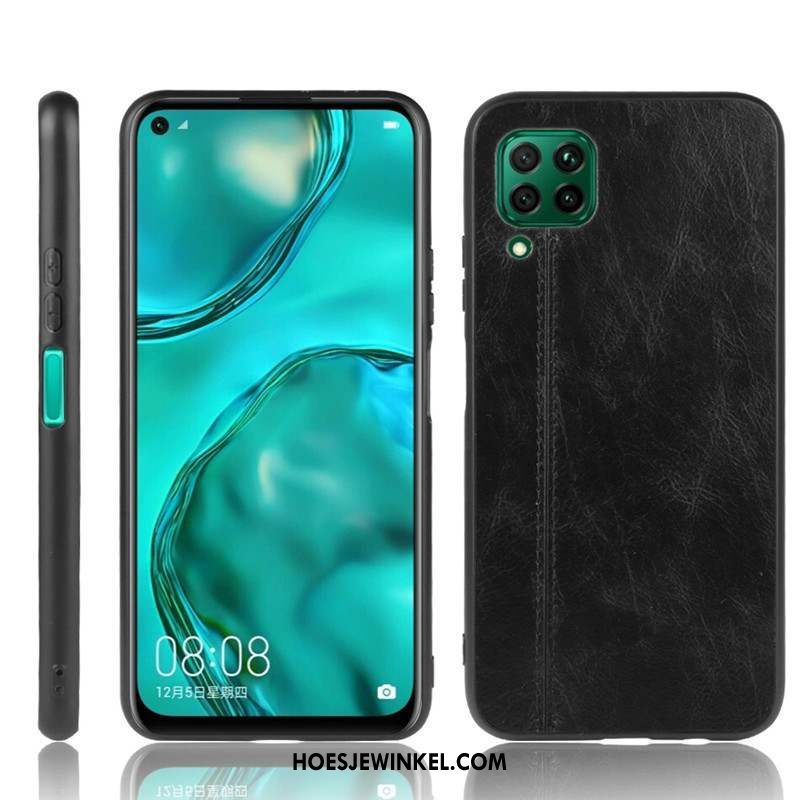 Huawei P40 Lite Hoesje Bescherming Hoes Blauw, Huawei P40 Lite Hoesje Eenvoudige Zacht