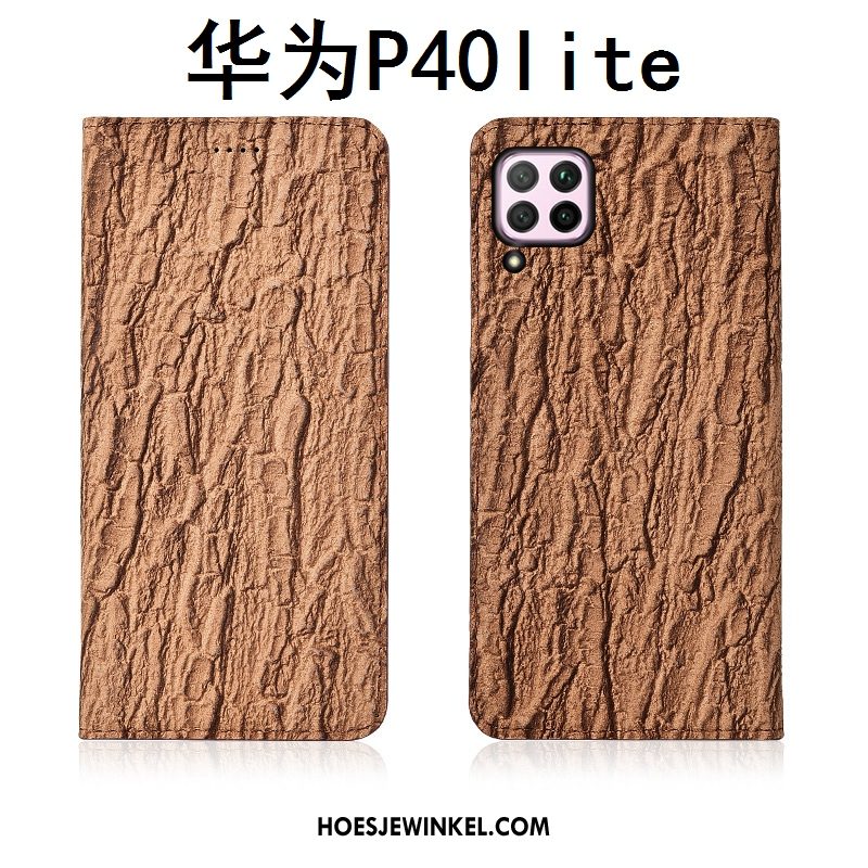 Huawei P40 Lite Hoesje Grijs All Inclusive Mobiele Telefoon, Huawei P40 Lite Hoesje Anti-fall Bescherming