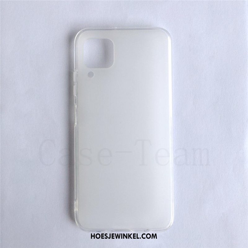 Huawei P40 Lite Hoesje Hoes Mobiele Telefoon Zwart, Huawei P40 Lite Hoesje Doek Bescherming