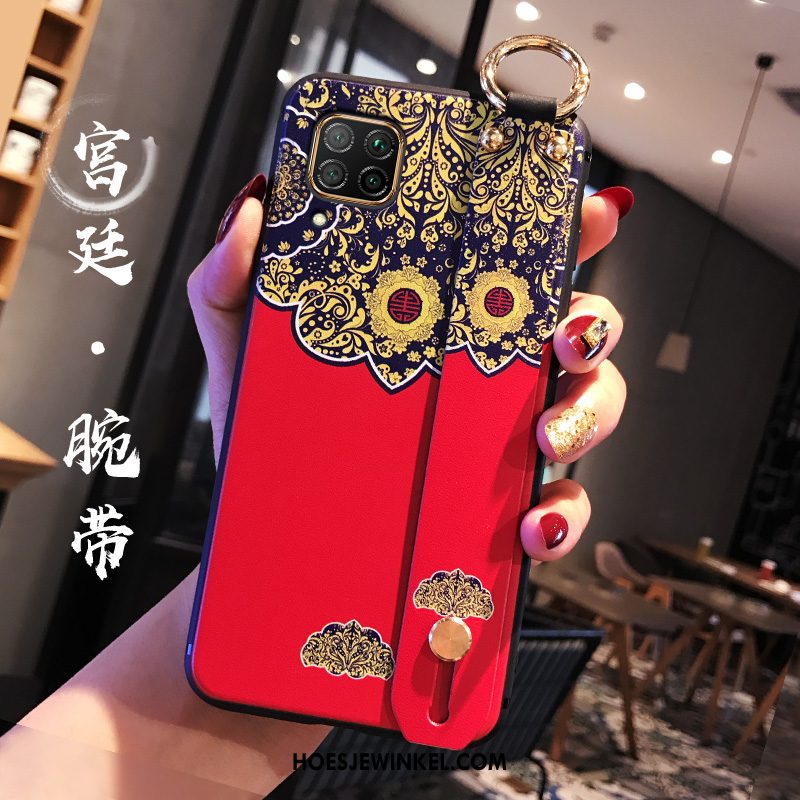 Huawei P40 Lite Hoesje Trendy Merk Paleis Anti-fall, Huawei P40 Lite Hoesje Wind Chinese Stijl