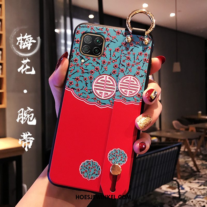 Huawei P40 Lite Hoesje Trendy Merk Paleis Anti-fall, Huawei P40 Lite Hoesje Wind Chinese Stijl