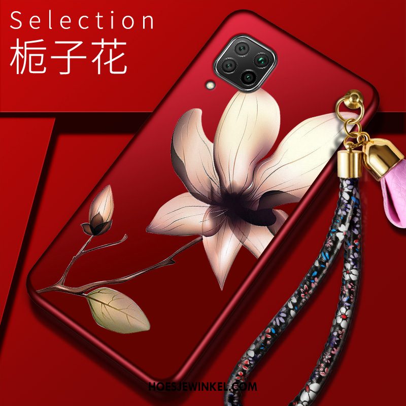 Huawei P40 Lite Hoesje Trendy Merk Scheppend Schrobben, Huawei P40 Lite Hoesje Net Red Hoes