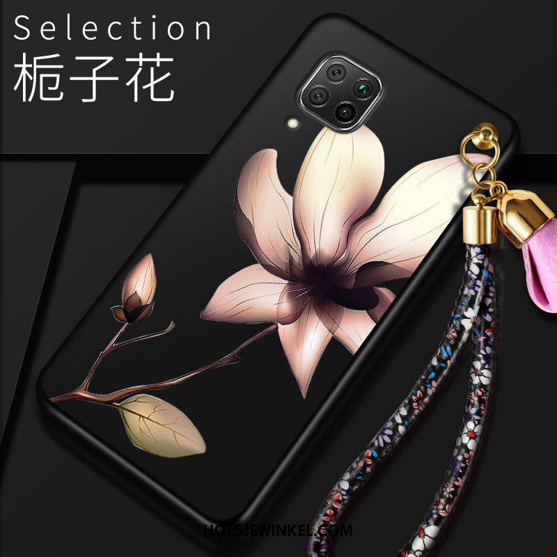 Huawei P40 Lite Hoesje Trendy Merk Scheppend Schrobben, Huawei P40 Lite Hoesje Net Red Hoes