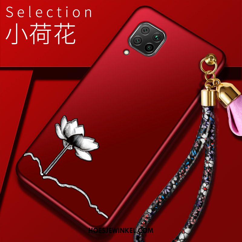 Huawei P40 Lite Hoesje Trendy Merk Scheppend Schrobben, Huawei P40 Lite Hoesje Net Red Hoes