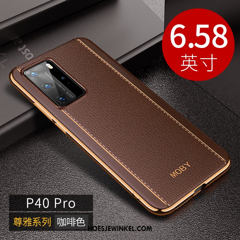 Huawei P40 Pro Hoesje All Inclusive Persoonlijk Luxe, Huawei P40 Pro Hoesje Dun Bescherming