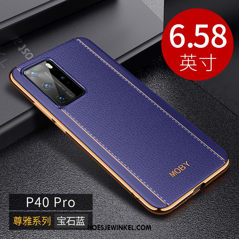 Huawei P40 Pro Hoesje All Inclusive Persoonlijk Luxe, Huawei P40 Pro Hoesje Dun Bescherming