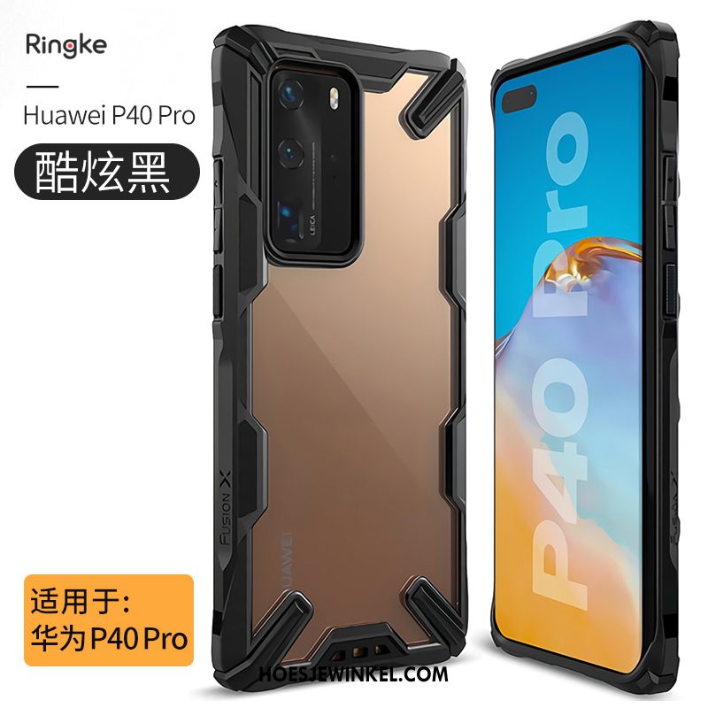 Huawei P40 Pro Hoesje Anti-fall Dun All Inclusive, Huawei P40 Pro Hoesje Mobiele Telefoon Siliconen