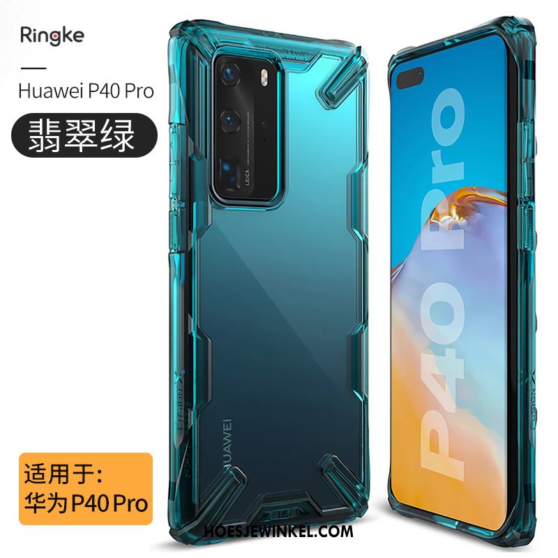 Huawei P40 Pro Hoesje Anti-fall Dun All Inclusive, Huawei P40 Pro Hoesje Mobiele Telefoon Siliconen