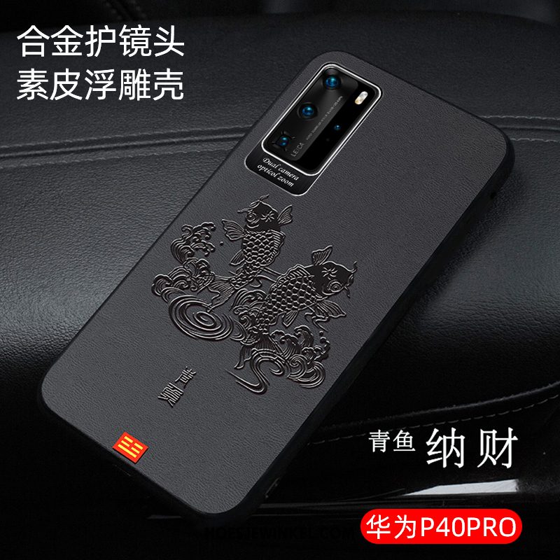 Huawei P40 Pro Hoesje High End Trendy Merk Patroon, Huawei P40 Pro Hoesje Bedrijf Mobiele Telefoon