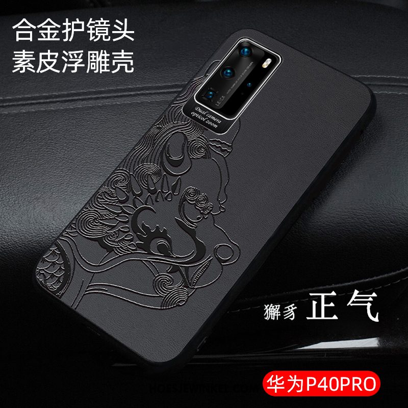 Huawei P40 Pro Hoesje High End Trendy Merk Patroon, Huawei P40 Pro Hoesje Bedrijf Mobiele Telefoon