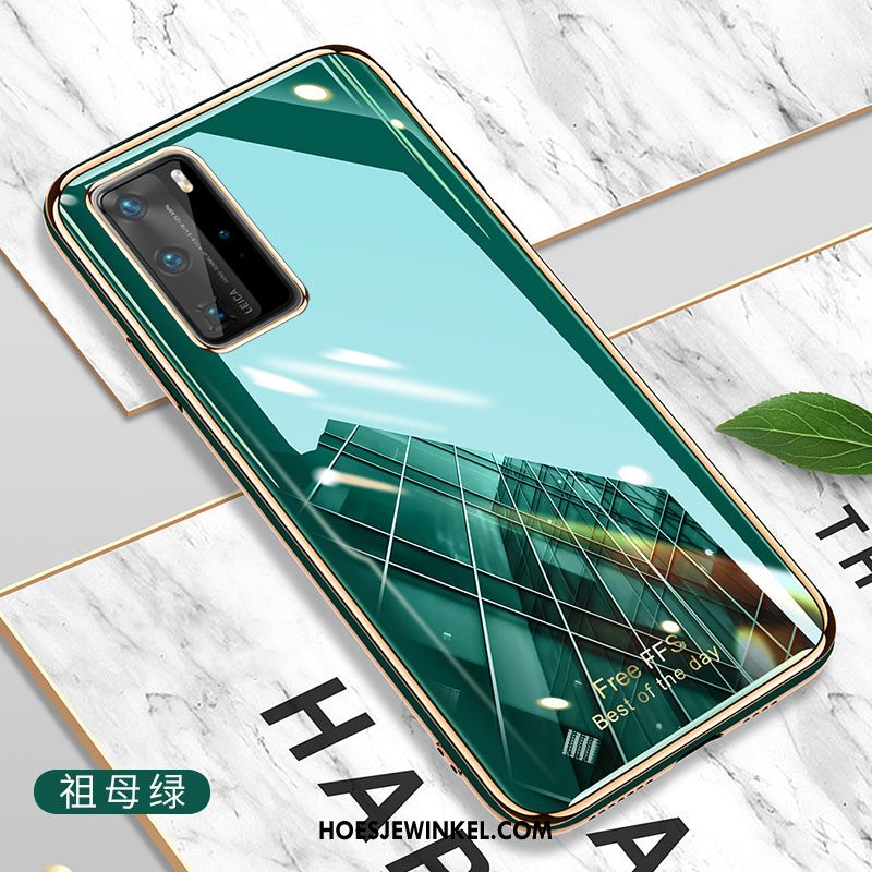 Huawei P40 Pro Hoesje Nieuw Hoes Siliconen, Huawei P40 Pro Hoesje Net Red Trend