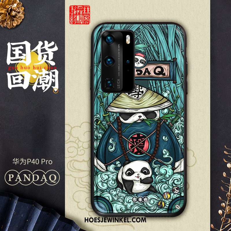 Huawei P40 Pro Hoesje Persoonlijk Patroon Hoes, Huawei P40 Pro Hoesje Scheppend Anti-fall