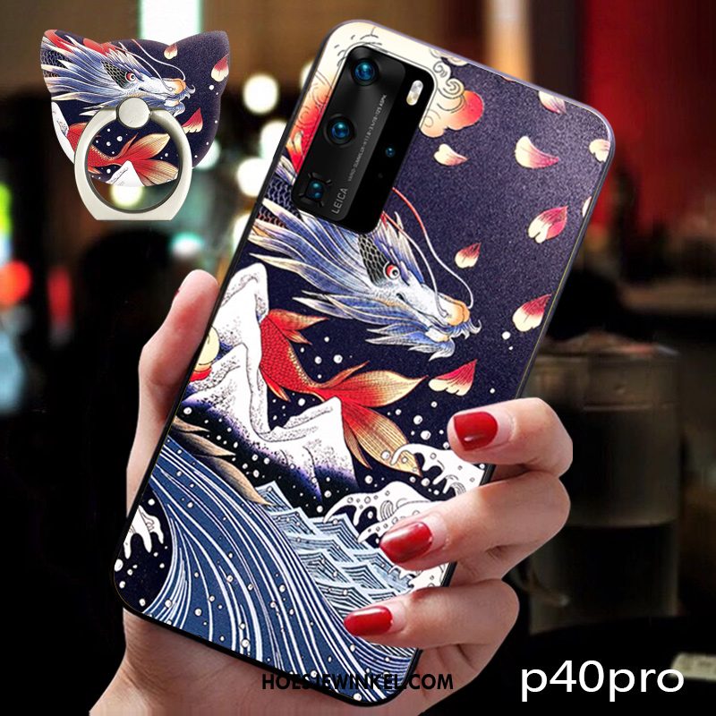 Huawei P40 Pro Hoesje Persoonlijk Scheppend Trendy Merk, Huawei P40 Pro Hoesje All Inclusive Reliëf