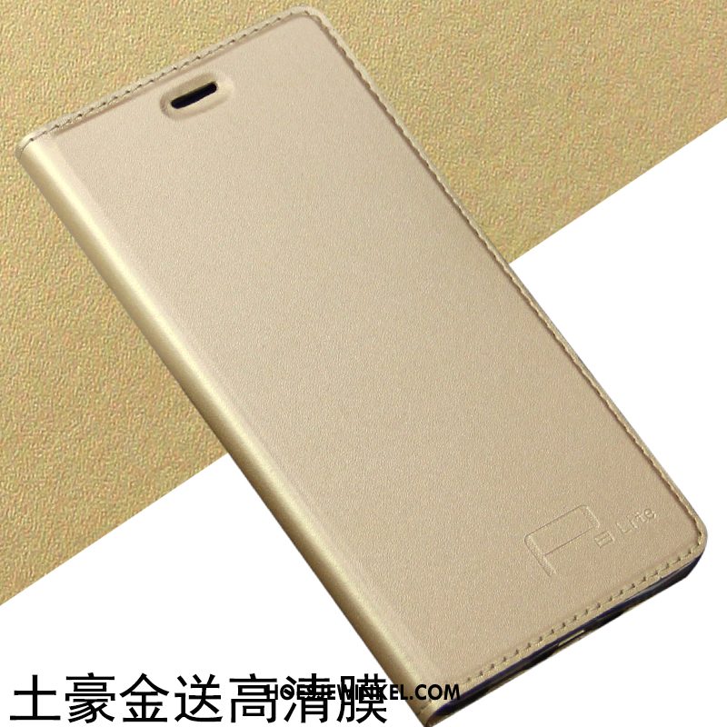 Huawei P8 Hoesje Clamshell Zilver Hoes, Huawei P8 Hoesje Leren Etui Jeugd