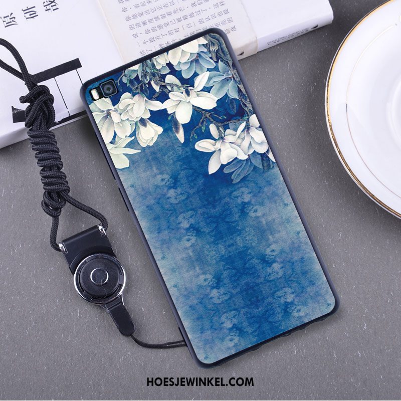 Huawei P8 Hoesje Hoes Siliconen Anti-fall, Huawei P8 Hoesje Hanger Mobiele Telefoon