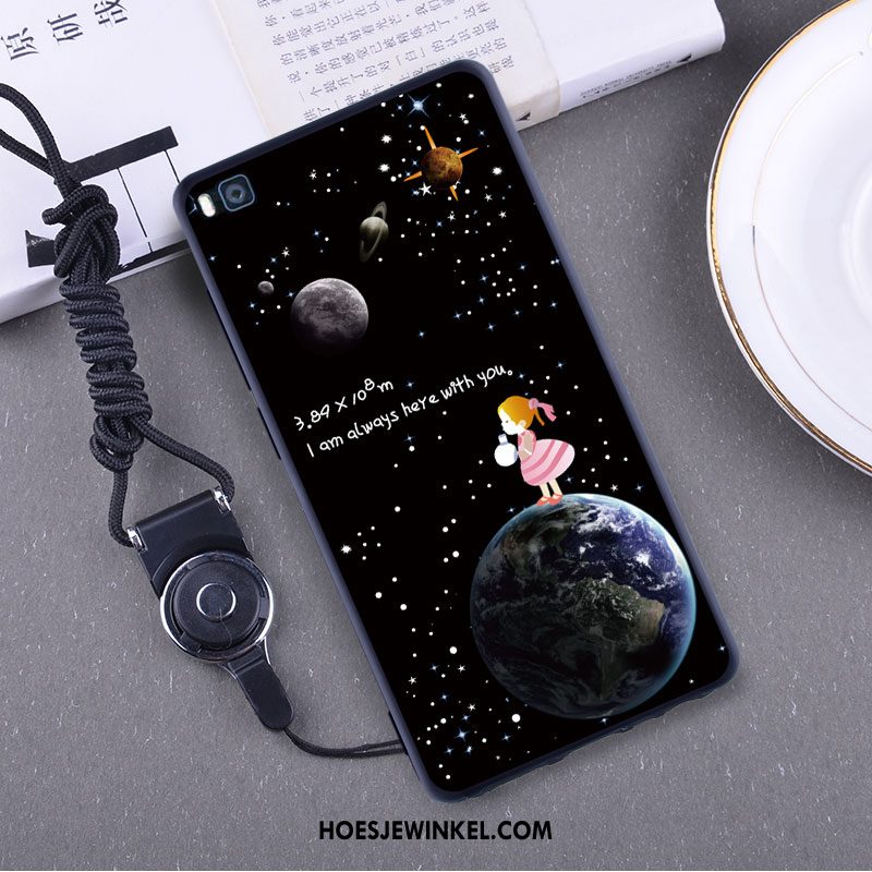 Huawei P8 Hoesje Hoes Siliconen Anti-fall, Huawei P8 Hoesje Hanger Mobiele Telefoon