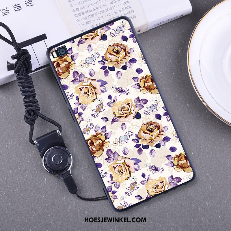 Huawei P8 Hoesje Hoes Siliconen Anti-fall, Huawei P8 Hoesje Hanger Mobiele Telefoon