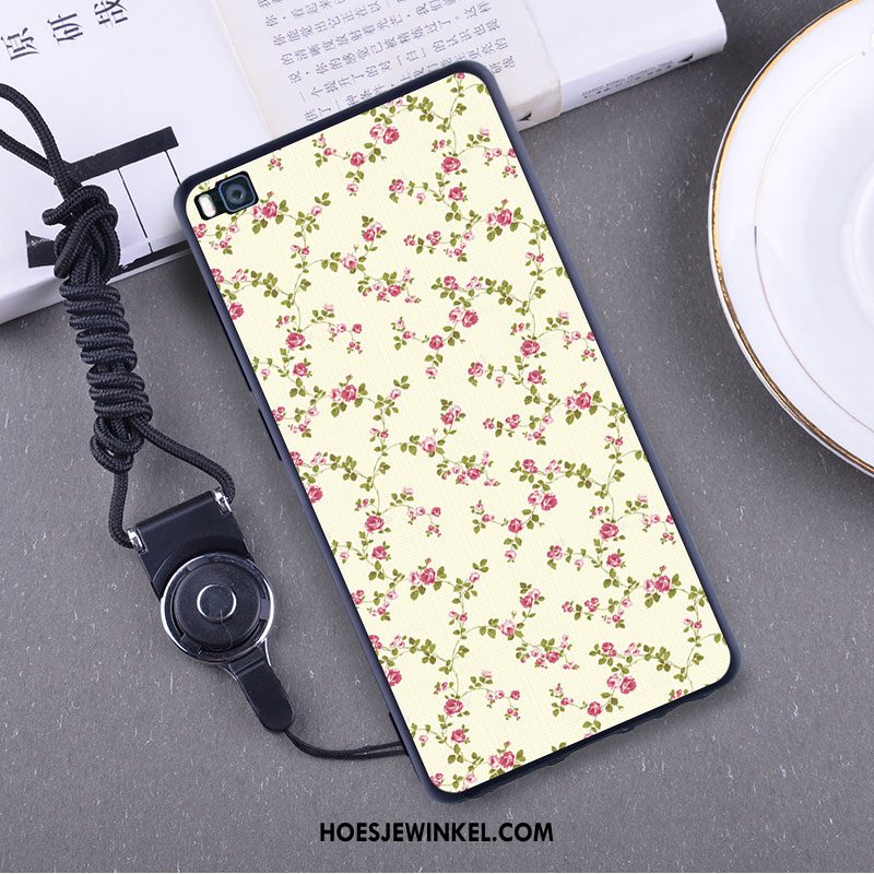 Huawei P8 Hoesje Hoes Siliconen Anti-fall, Huawei P8 Hoesje Hanger Mobiele Telefoon