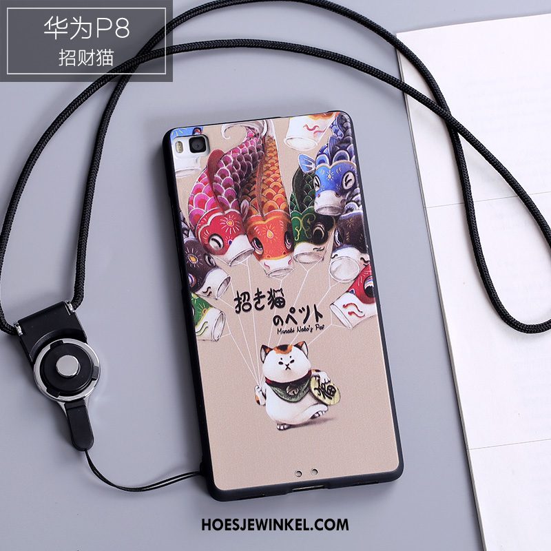 Huawei P8 Hoesje Mobiele Telefoon Wit Bescherming, Huawei P8 Hoesje Anti-fall Hoge