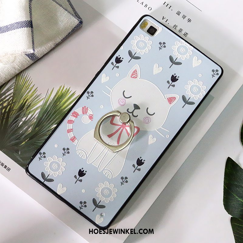 Huawei P8 Hoesje Spotprent Jeugd Hoes, Huawei P8 Hoesje Anti-fall All Inclusive