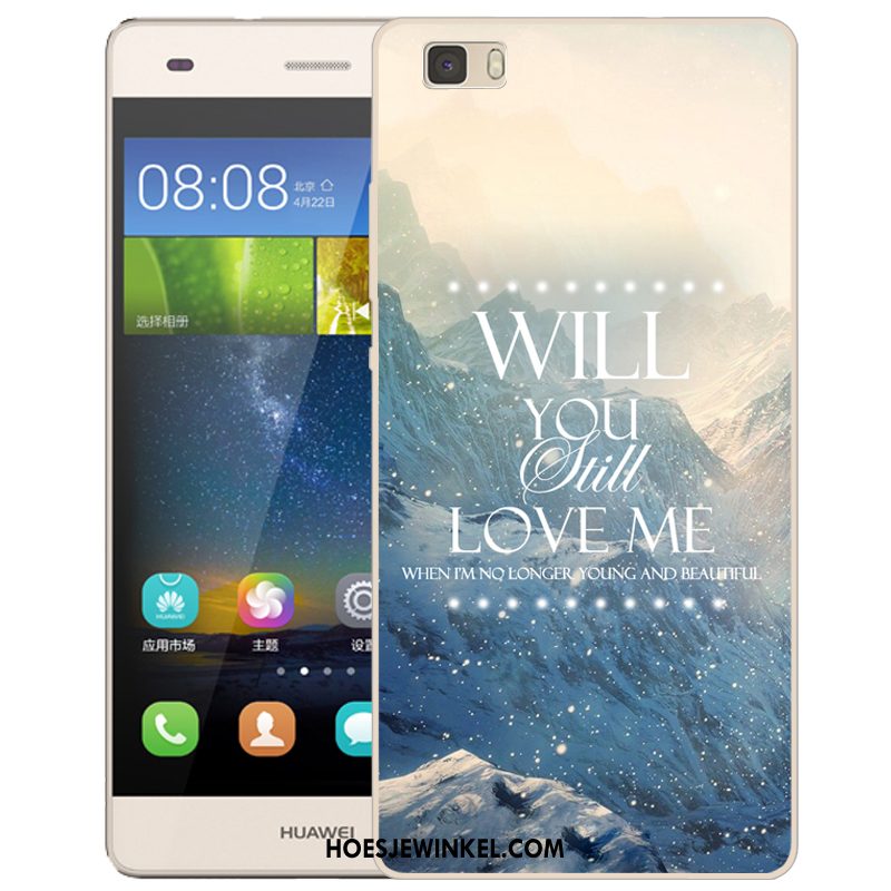 Huawei P8 Lite Hoesje Bescherming Zacht Mobiele Telefoon, Huawei P8 Lite Hoesje Hoes Roze