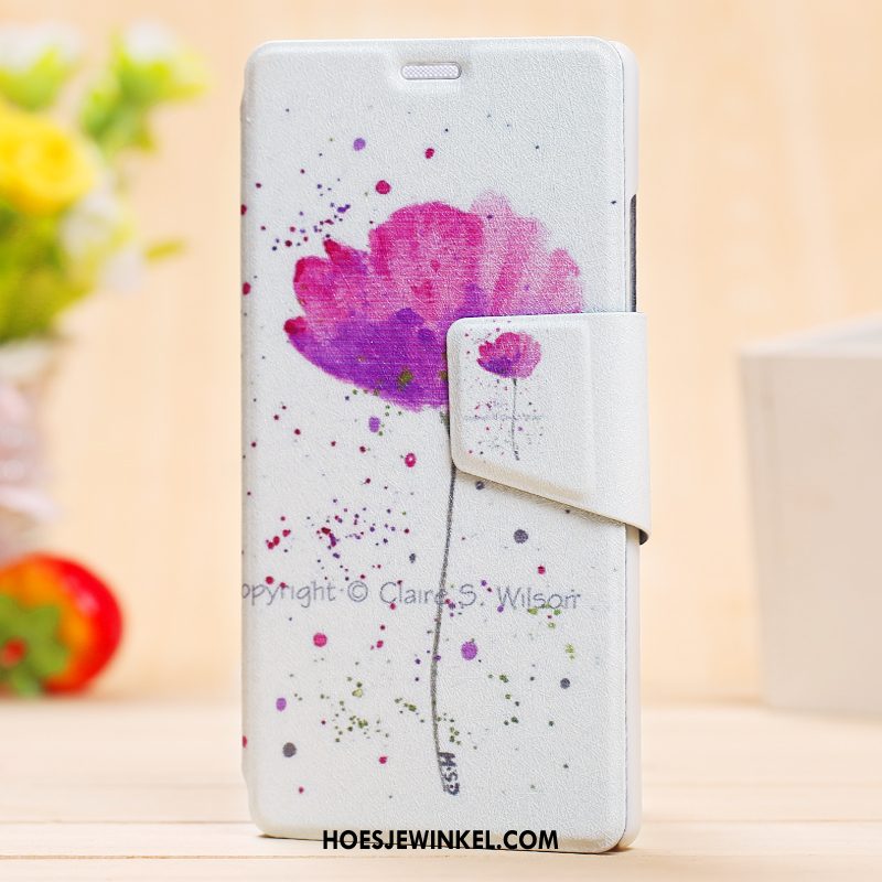 Huawei P8 Lite Hoesje Jeugd Bescherming Roze, Huawei P8 Lite Hoesje Mobiele Telefoon Leren Etui