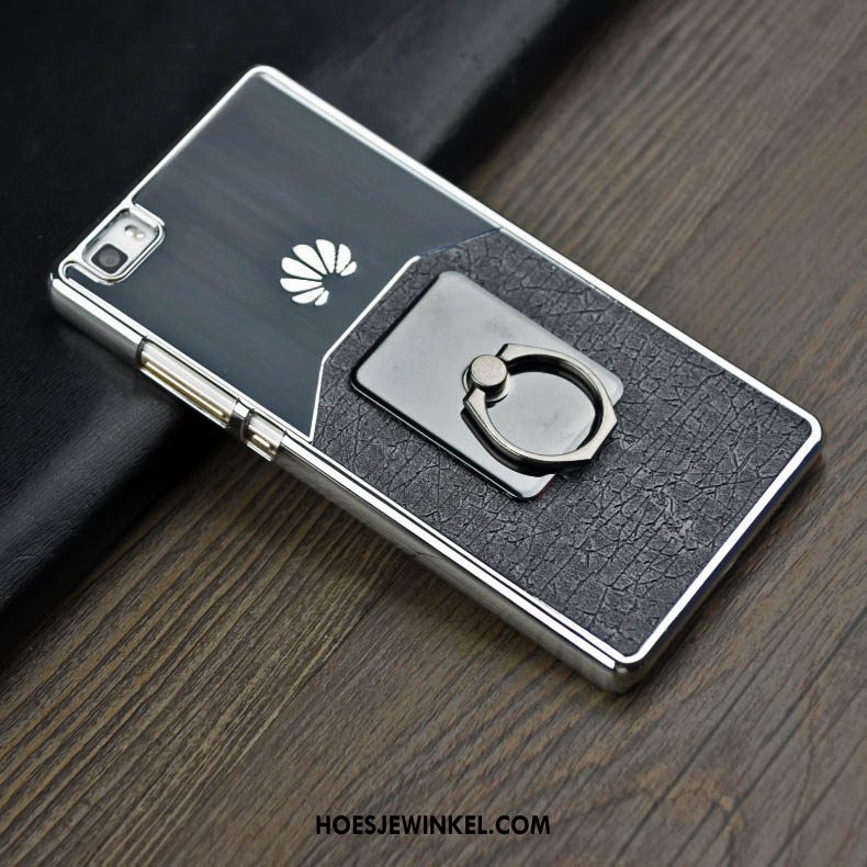 Huawei P8 Lite Hoesje Mobiele Telefoon Metaal Hoes, Huawei P8 Lite Hoesje Zilver Hard