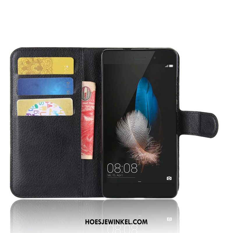 Huawei P8 Lite Hoesje Portemonnee Wit Anti-fall, Huawei P8 Lite Hoesje All Inclusive Trend