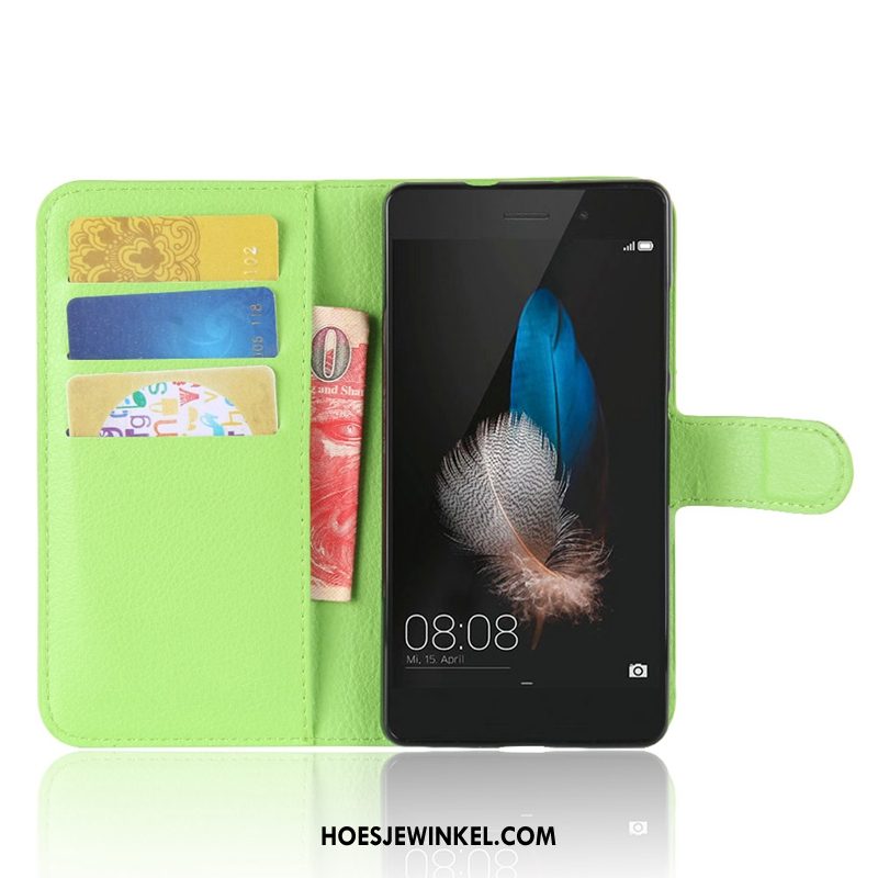 Huawei P8 Lite Hoesje Portemonnee Wit Anti-fall, Huawei P8 Lite Hoesje All Inclusive Trend