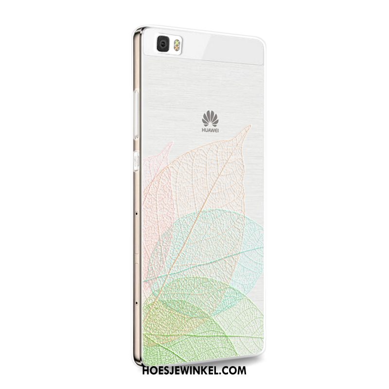 Huawei P8 Lite Hoesje Rood Bescherming Hoes, Huawei P8 Lite Hoesje Siliconen Mobiele Telefoon