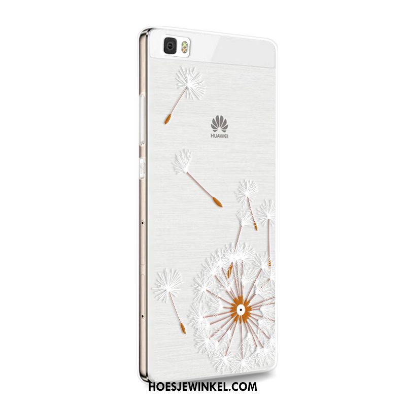 Huawei P8 Lite Hoesje Rood Bescherming Hoes, Huawei P8 Lite Hoesje Siliconen Mobiele Telefoon