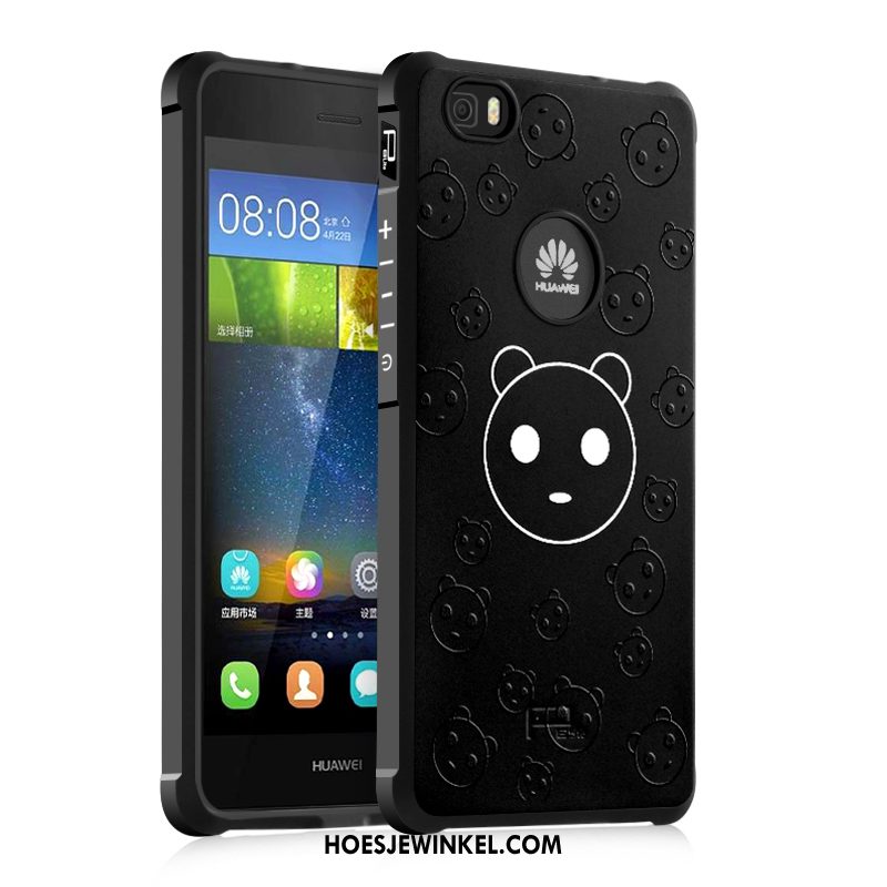 Huawei P8 Lite Hoesje Schrobben Mobiele Telefoon Reliëf, Huawei P8 Lite Hoesje Mode Geschilderd