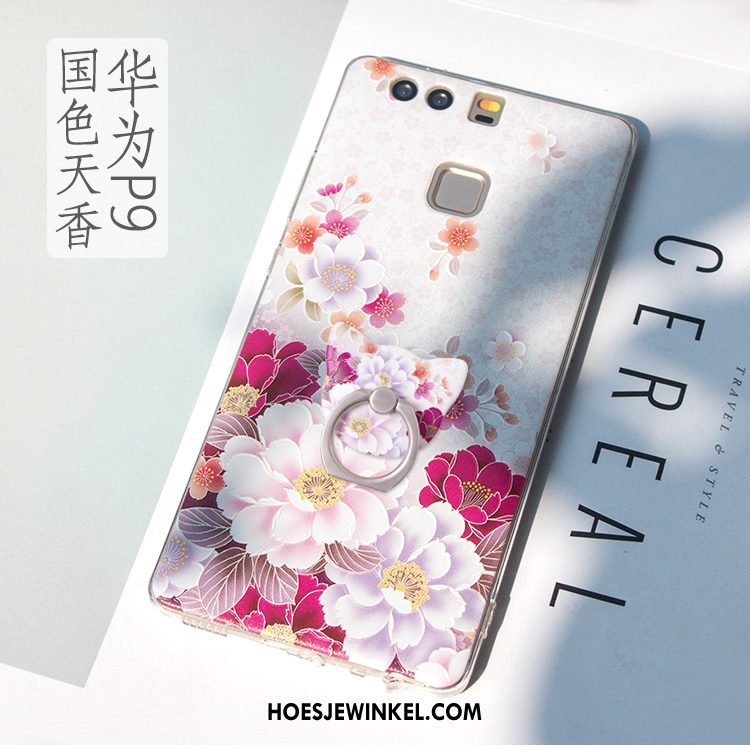 Huawei P9 Hoesje All Inclusive Scheppend Hoes, Huawei P9 Hoesje Siliconen Dun