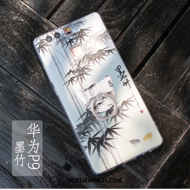Huawei P9 Hoesje All Inclusive Scheppend Hoes, Huawei P9 Hoesje Siliconen Dun