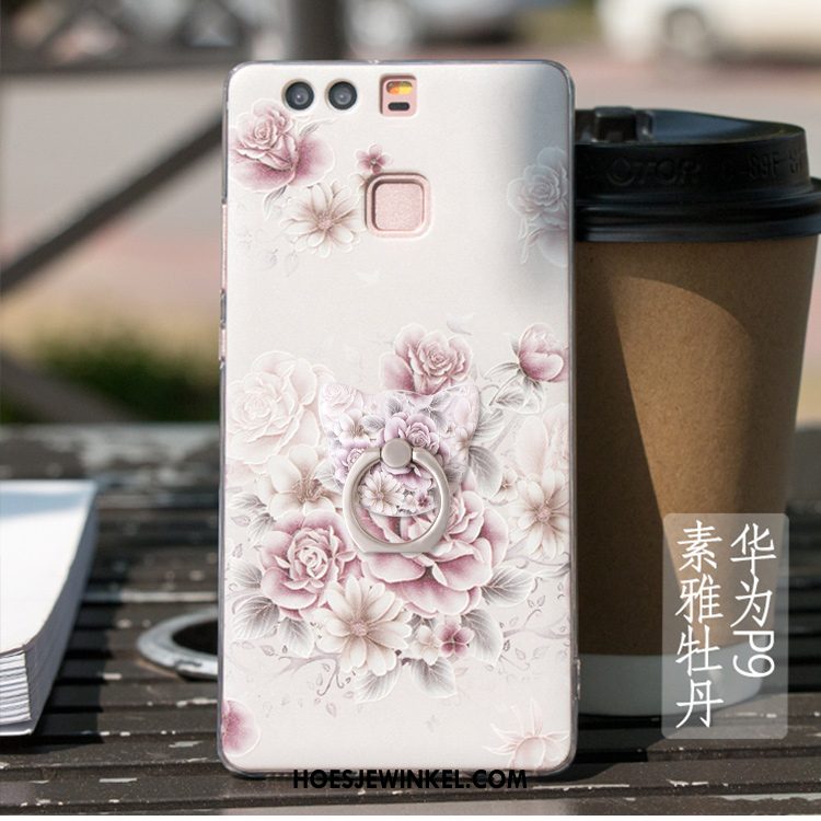 Huawei P9 Hoesje All Inclusive Scheppend Hoes, Huawei P9 Hoesje Siliconen Dun