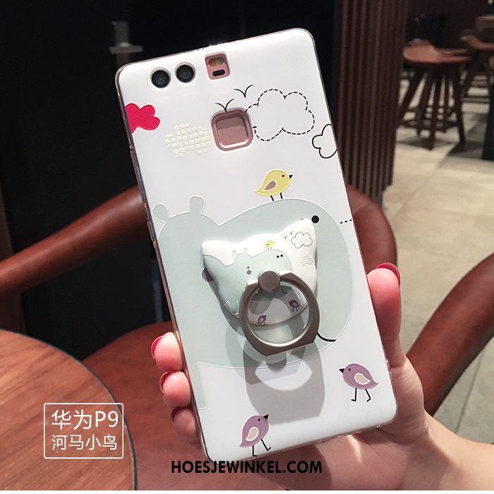 Huawei P9 Hoesje All Inclusive Scheppend Hoes, Huawei P9 Hoesje Siliconen Dun