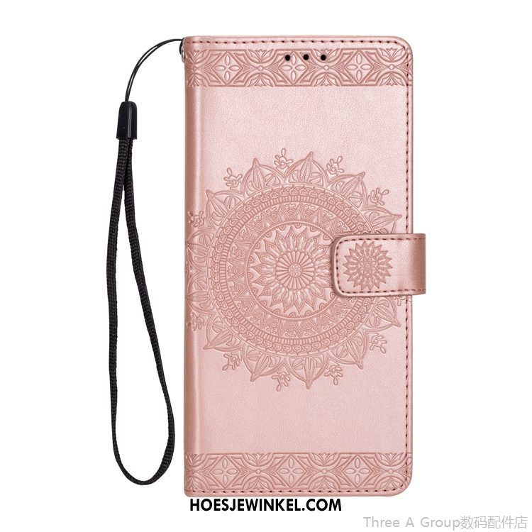 Huawei P9 Hoesje Anti-fall Portemonnee Mobiele Telefoon, Huawei P9 Hoesje Bescherming Folio Braun